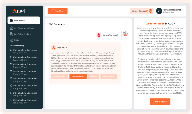 Discovery Goals Memorandum
